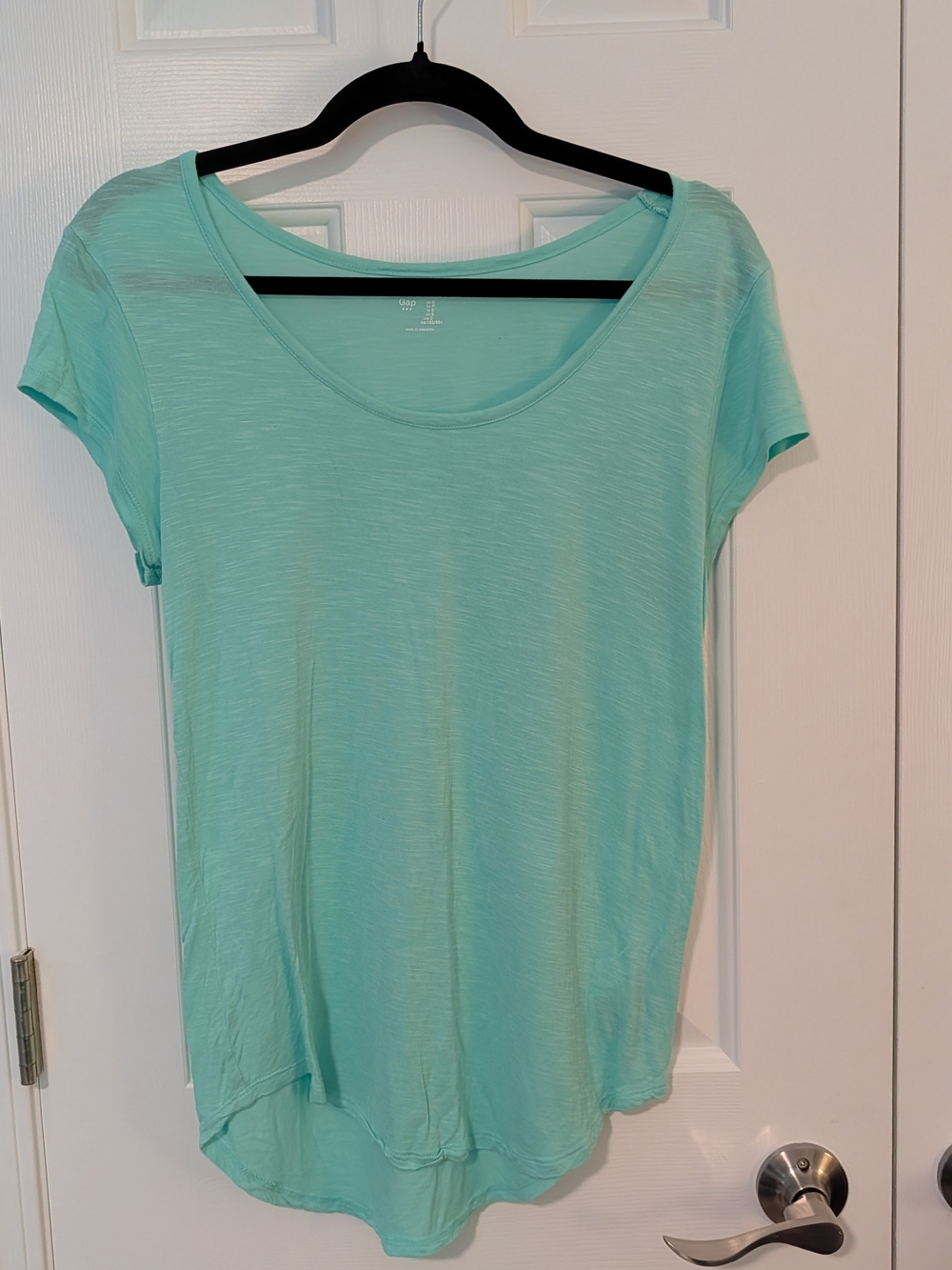 GAP Mint Short Sleeve Scoop Neck Tee